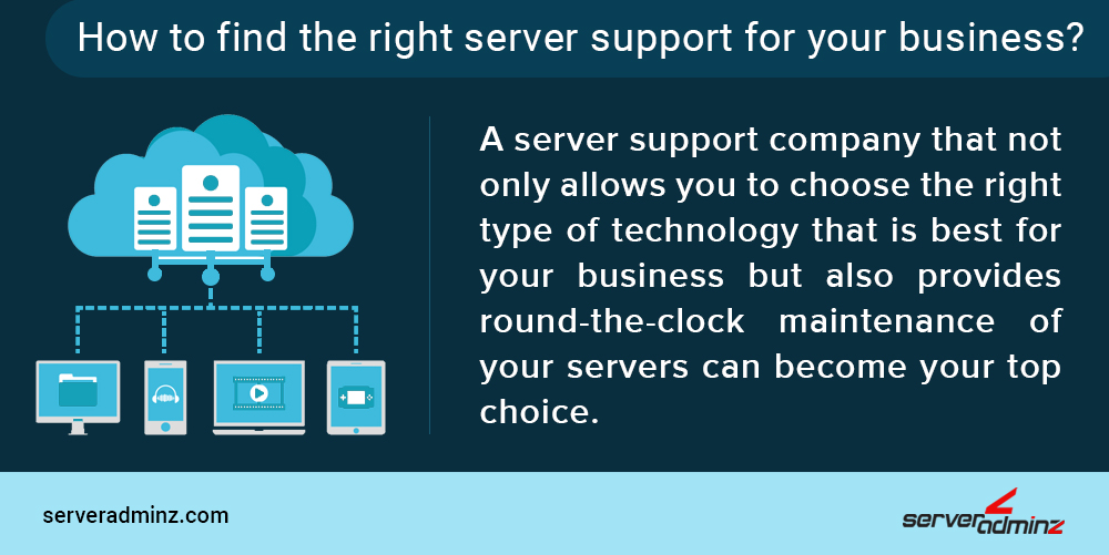 how to find the right server support for your business