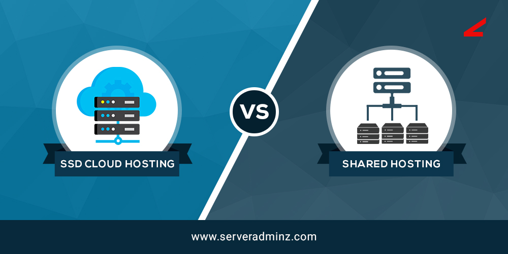 Shared Hosting and SSD Cloud Hosting Differences