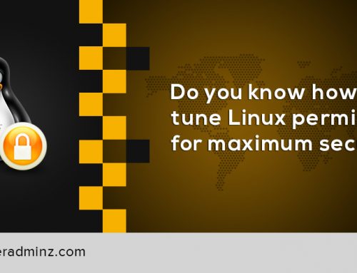 How To Tune Linux Permission For Maximum Security?