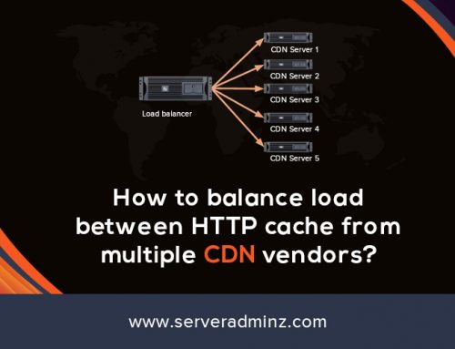 How To Balance Load Between HTTP Cache From Multiple CDN Vendors
