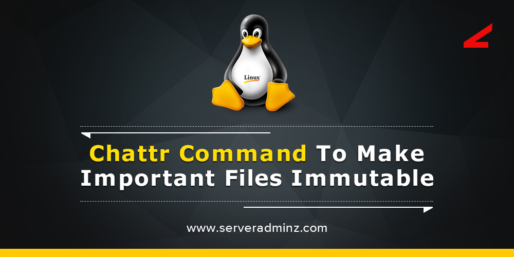 Chattr Command to Immmutable