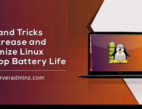 How To Optimize Linux Battery Life ?
