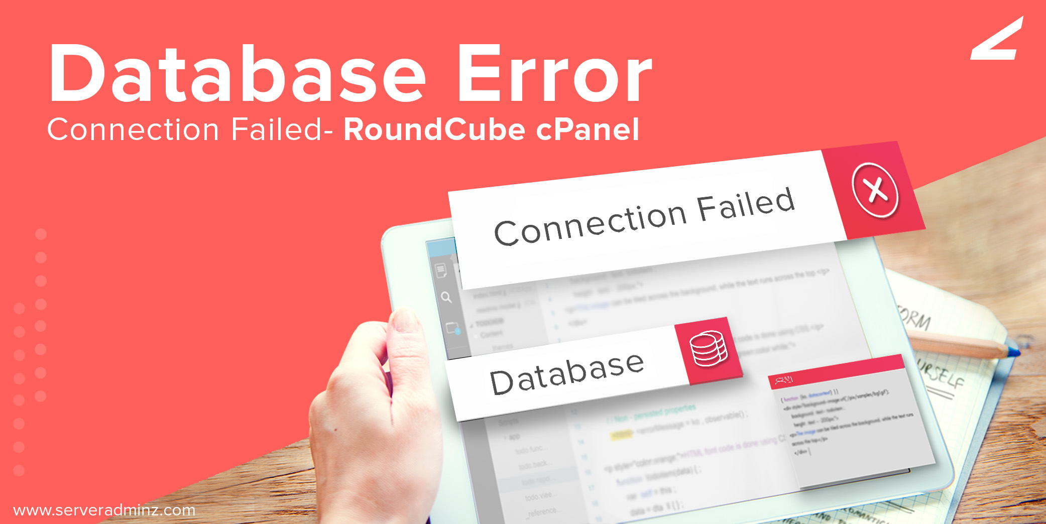 Database Error Connection Failed