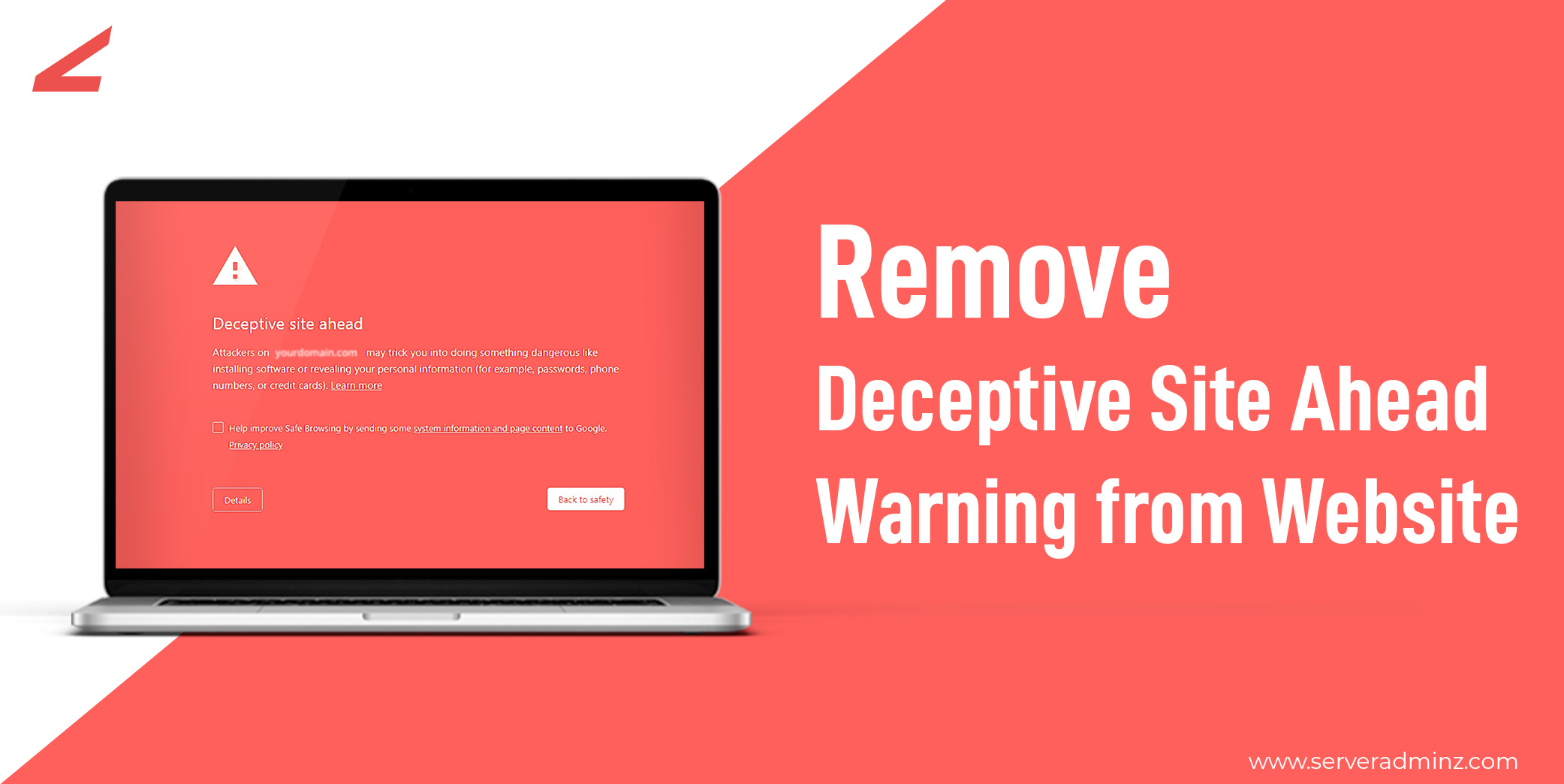 Remove Deceptive Site Ahead Warning