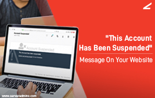 "This Account Has Been Suspended" Message On Your Website [Fixed]