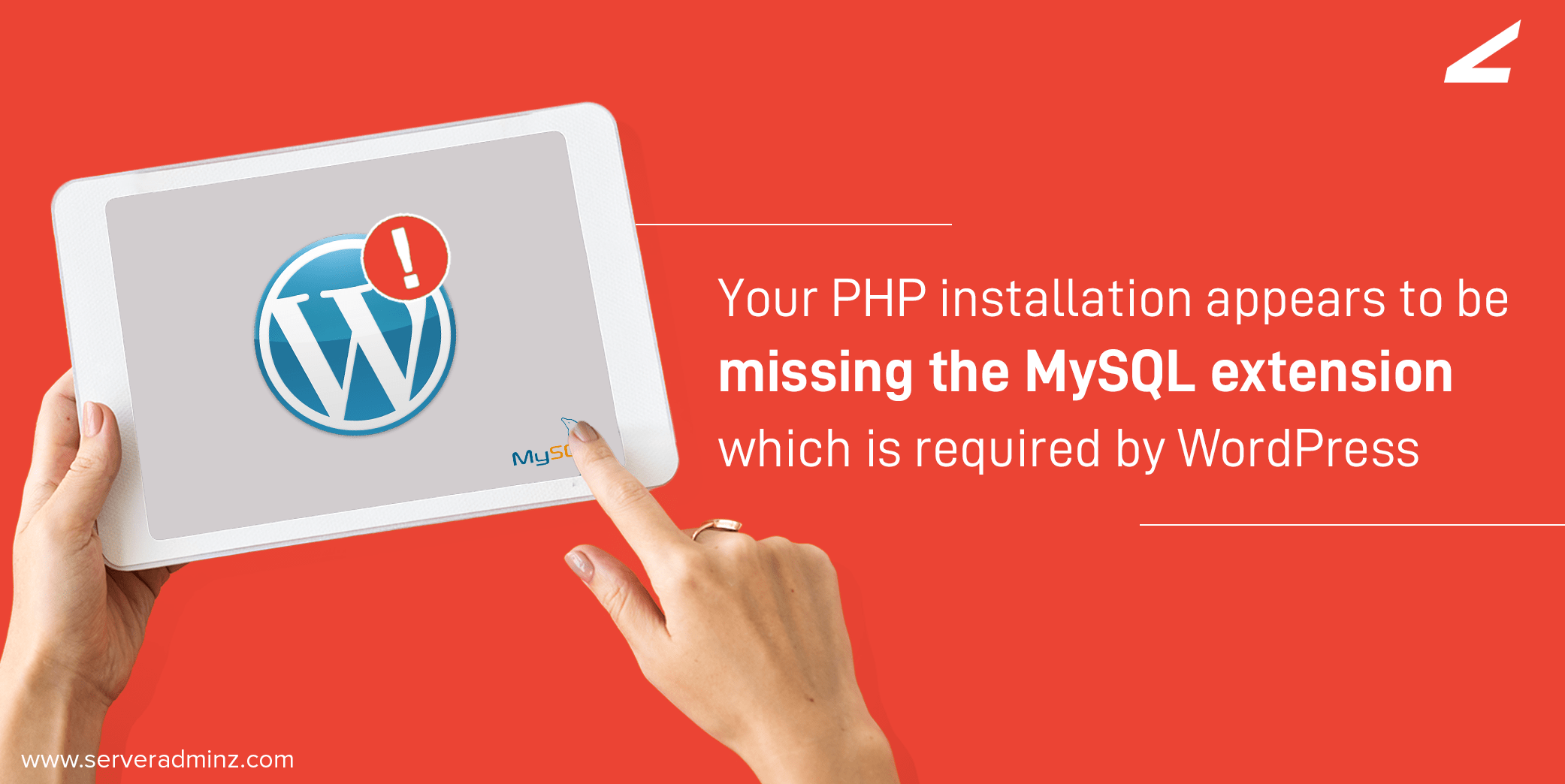 Your PHP installation appears to be missing the MySQL extension which is required by WordPress