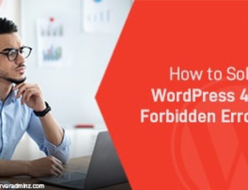 How To Solve 403 Forbidden Error in WordPress