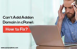 Can't add addon domain in cPanel