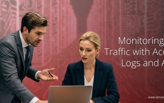Professionals analyzing data to monitor bot traffic using access logs and AWK.