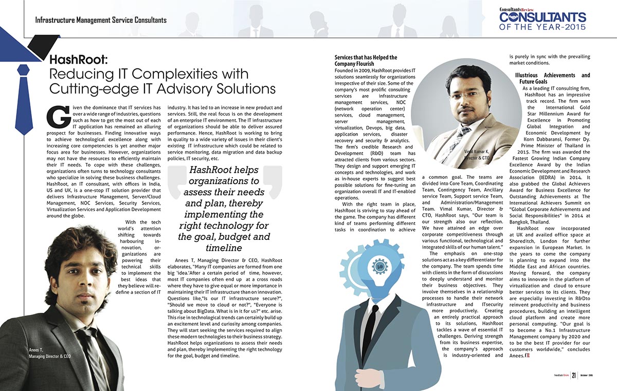 consultant review magazine