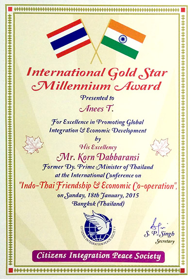 gold star millenium award